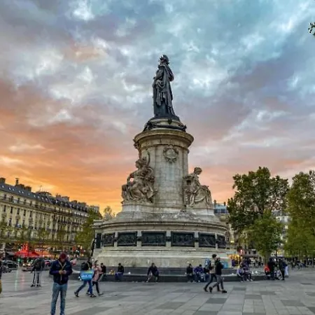 Contemporain Republique - Temple 2 Apartamento *