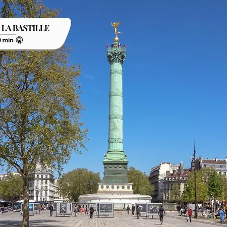 Thebluestay 351 - Superb In Republique Apartament *